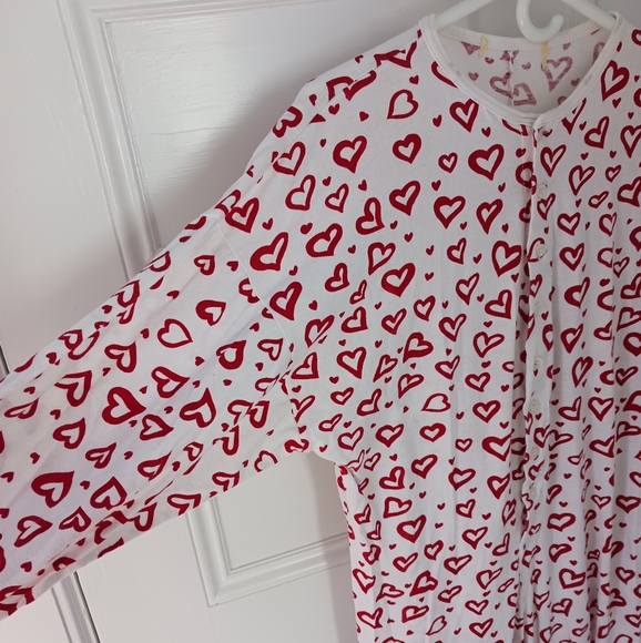 VTG 80s Gold Label Valentines onsie! S/M - Picture 2 of 10
